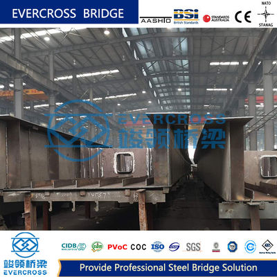 Heavy Loading Steel Bridge Structure AISI ASTM BS Standard High Strength
