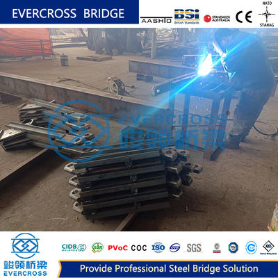 Prefabricated Bridge Steel Construction Heavy Duty Bridge Steel Truss