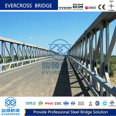 Buy Customizable Metal Pedestrian Bridge Modular Bridge Construction For Large Span online manufacture
