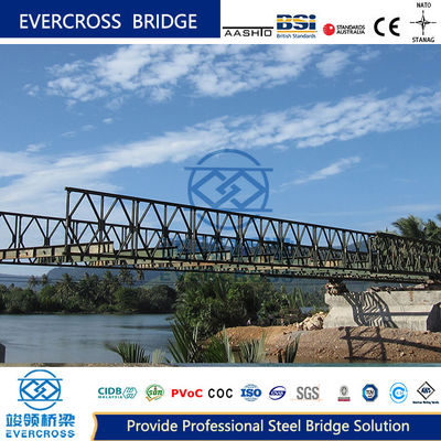 Buy HD 200 Bailey composite steel bridge Double Truss Single Storey Reinforced DSR online manufacture