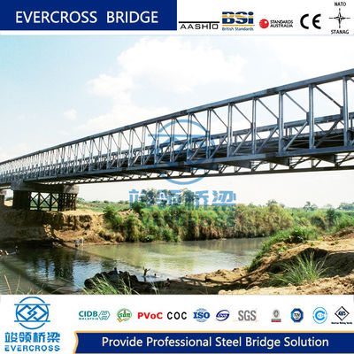 Buy Heavy Duty Prefabricated Steel Truss Bridge Simple Structure Large Span online manufacture