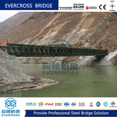 Buy 3048mm Length S355J0  Steel Bailey Bridge Three Rows CB200 Type online manufacture