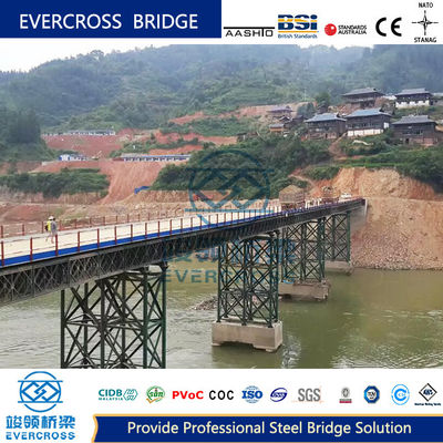Buy 321-Type Bailey Truss Bridge Three Rows Of Single-Layer Reinforcement OEM online manufacture