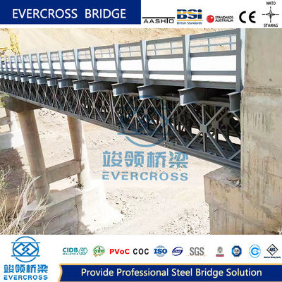 Buy Mabey 200  Bailey Bridge Quadruple Single Portable Steel Bridges ODM online manufacture