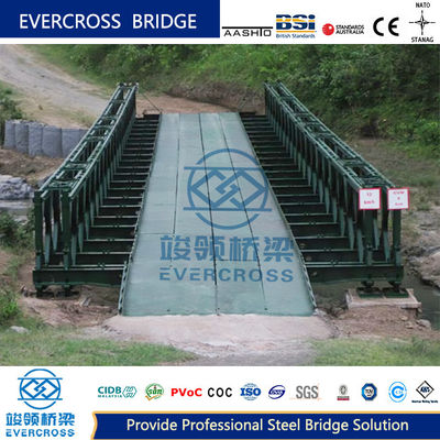 Buy Bridge Temporary Steel Bailey Bridge CB100 Custom Steel Bridge online manufacture