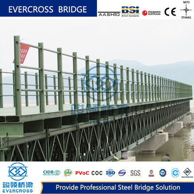Buy Q 355B Prefabricated Steel Bailey Bridge Economic Steel Concrete Bridge online manufacture