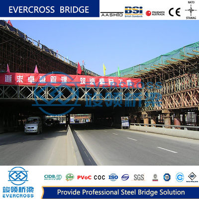 Buy Bailey Type Bridge Scaffolding 3m-60m Height And Long Term Epoxy Zinc-Rich Kit Painting online manufacture