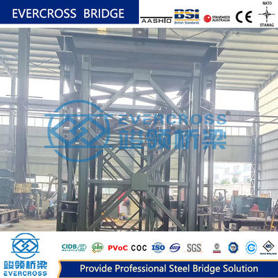 Buy Bailey Bridge Pier For Large Span Prefabricated Steel Bridge online manufacture