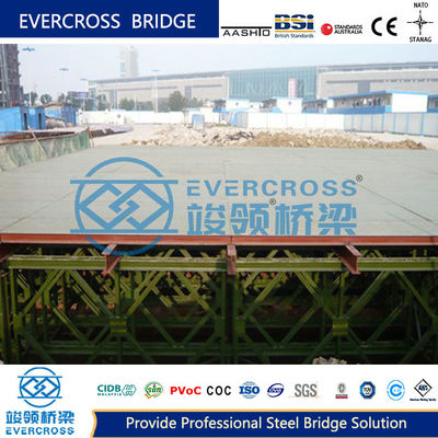 Buy Large Span Steel Bridge Bailey Type Platform With Long Life online manufacture