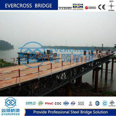 Buy AISI Temporary Access Steel Bailey Bridge Prefabricated Bridge Construction online manufacture