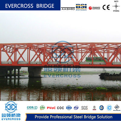 Buy Permanent Steel Truss Bridge / Steel Frame Bridge With High Strength online manufacture