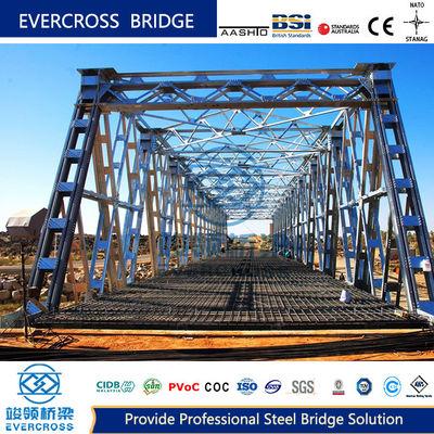 Buy COC Certificate Prefabricated Truss Bridge Composite Deck Truss Bridge Galvanized online manufacture