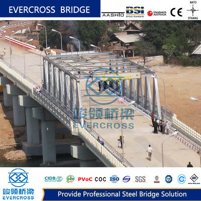 Mua Cây cầu khung cứng thép Truss Temporary Modular Bridge Capacity Heavy Loading Capacity online manufacture