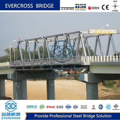 Buy Economic Steel Truss Bridge Structural Steel Bridge With Double Lanes online manufacture