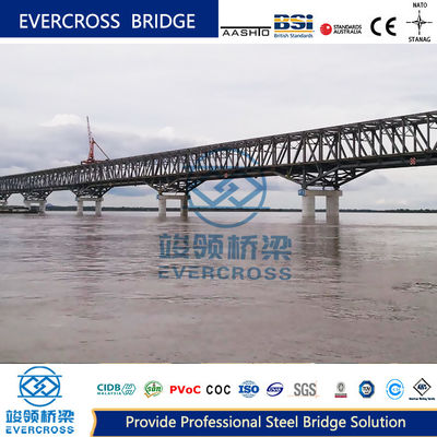 Buy High Strength Simple Bailey Truss Bridge Prefab Steel Bridges With Steel Deck online manufacture