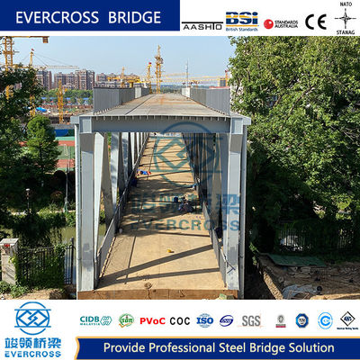 Buy Composite Deck Steel Truss Bridge Steel Highway Bridge Large Span online manufacture