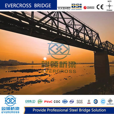 Buy ISO Painted Or Galvanized Steel Truss Bridge Short And Medium Spans online manufacture