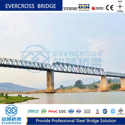 Buy Efficient Construction Process Metal Truss Bridge For Railway Transportation online manufacture