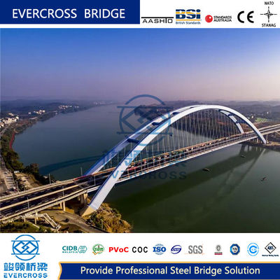 Buy Upper Bearing Modern  Simple Arch Bridge Steel Construction Prefabricated online manufacture