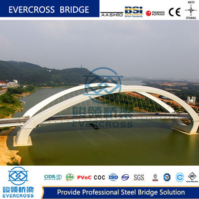 Buy Simple Structure Prefabricated  Arched Pedestrian Bridge Upper Bearing Type online manufacture