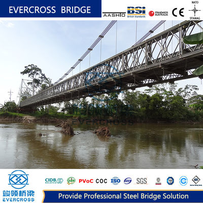 Buy Simple Structure Steel Wire Bridge Suspension Truss Bridge For Longest Spans River online manufacture