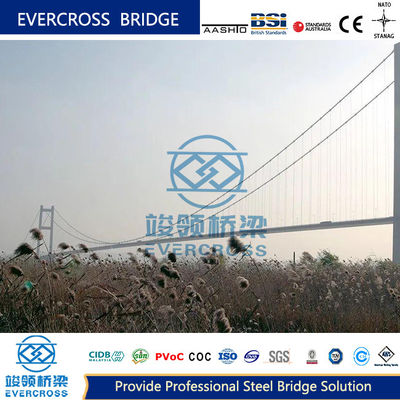 Buy Flexible Durable Steel Wire Suspension Bridge Customized For High Load online manufacture