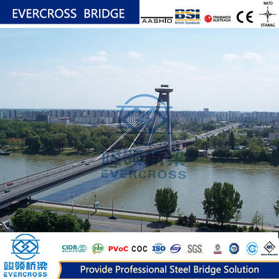 kaufen Hochstabile Stahlkabel-Hängebrücke für den Straßenverkehr online manufacture