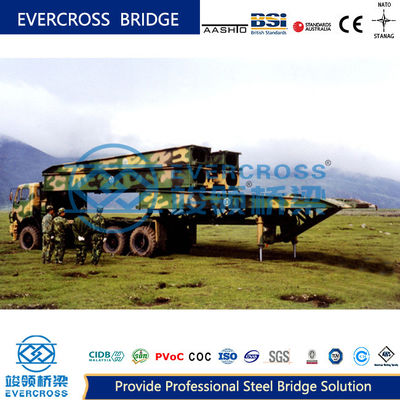 Buy ASTM Heavy Loading Emergency Bridge Prefabricated Steel Bridge With Long Life online manufacture