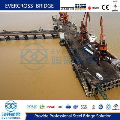 Easy Assembly Steel Bailey Bridge Prefabricated Steel Bridge Construction Use