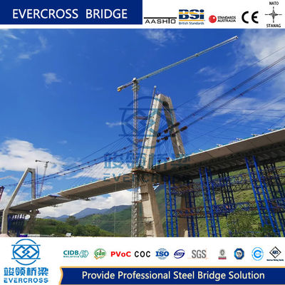 Q460 Q335 Steel Box Girder Bridge Heavy Loading Capacity Long Lifespan