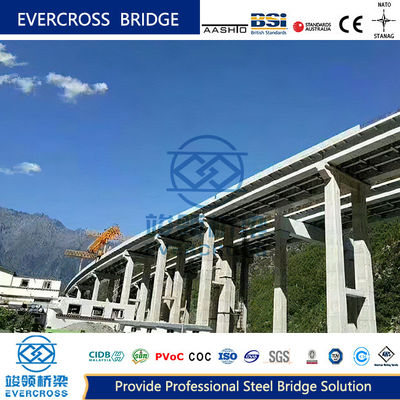 Customizable Steel Box Girder Bridge Aisc Steel Bridge With High Stiffness