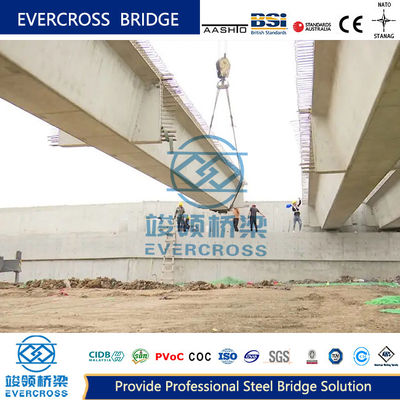 Fast Installed Prefabricated Segmental Box Girder Bridge AISI ASTM Standard