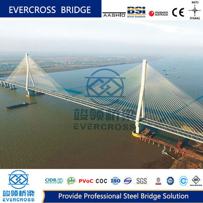 Weather Resistance Composite Beam Bridge System OEM For High Performance