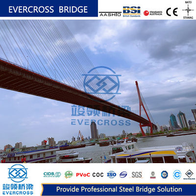 Rigid Steel Concrete Composite Bridge For Railway Easy Assembled