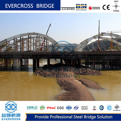 High Performance Large Span Steel Tied Arch Bridge With Paint Surface
