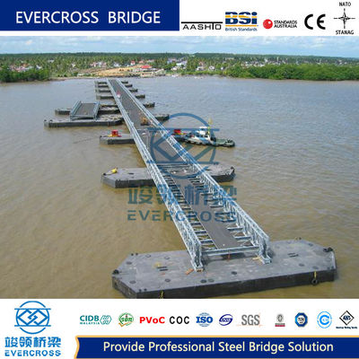 Lớp phủ chống ăn mòn cầu cầu nổi thép cho sông